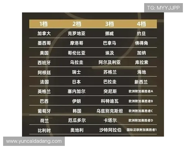 2026世界杯完整版资格席位解析